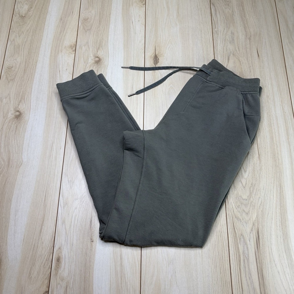 lululemon Men's City Sweat Jogger Pants Gray Sage Size Small Stretch Waist